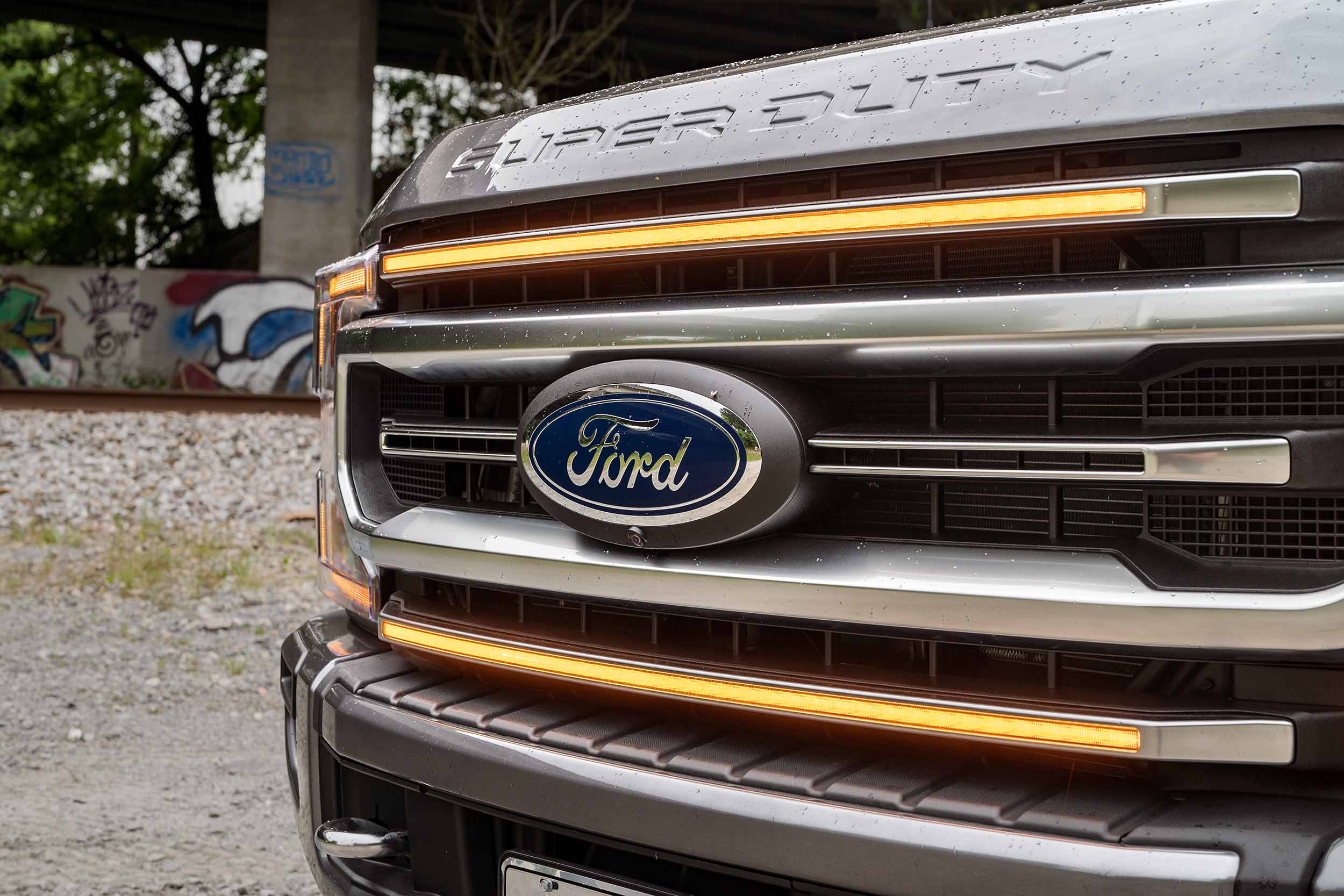 XBG LED Grille: Ford Super Duty (20-22 / Chrome / Amber DRL)