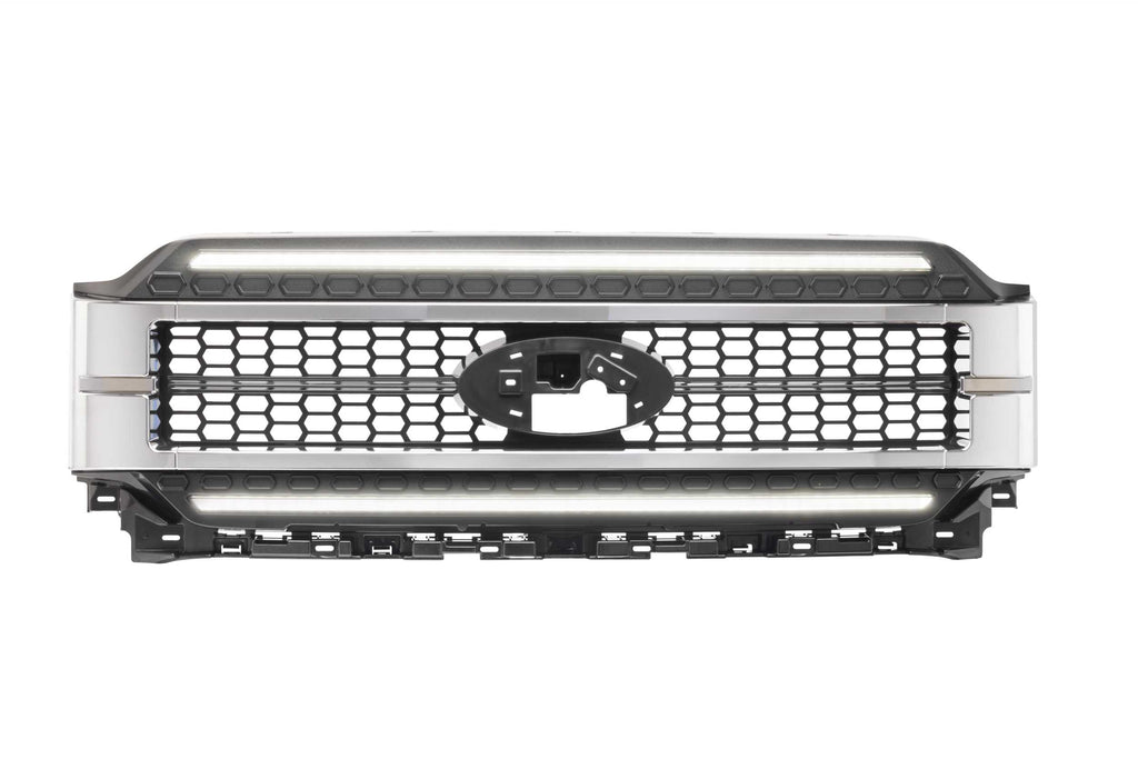XBG LED Grille: Ford F-150 (21-23 / Chrome / White DRL)