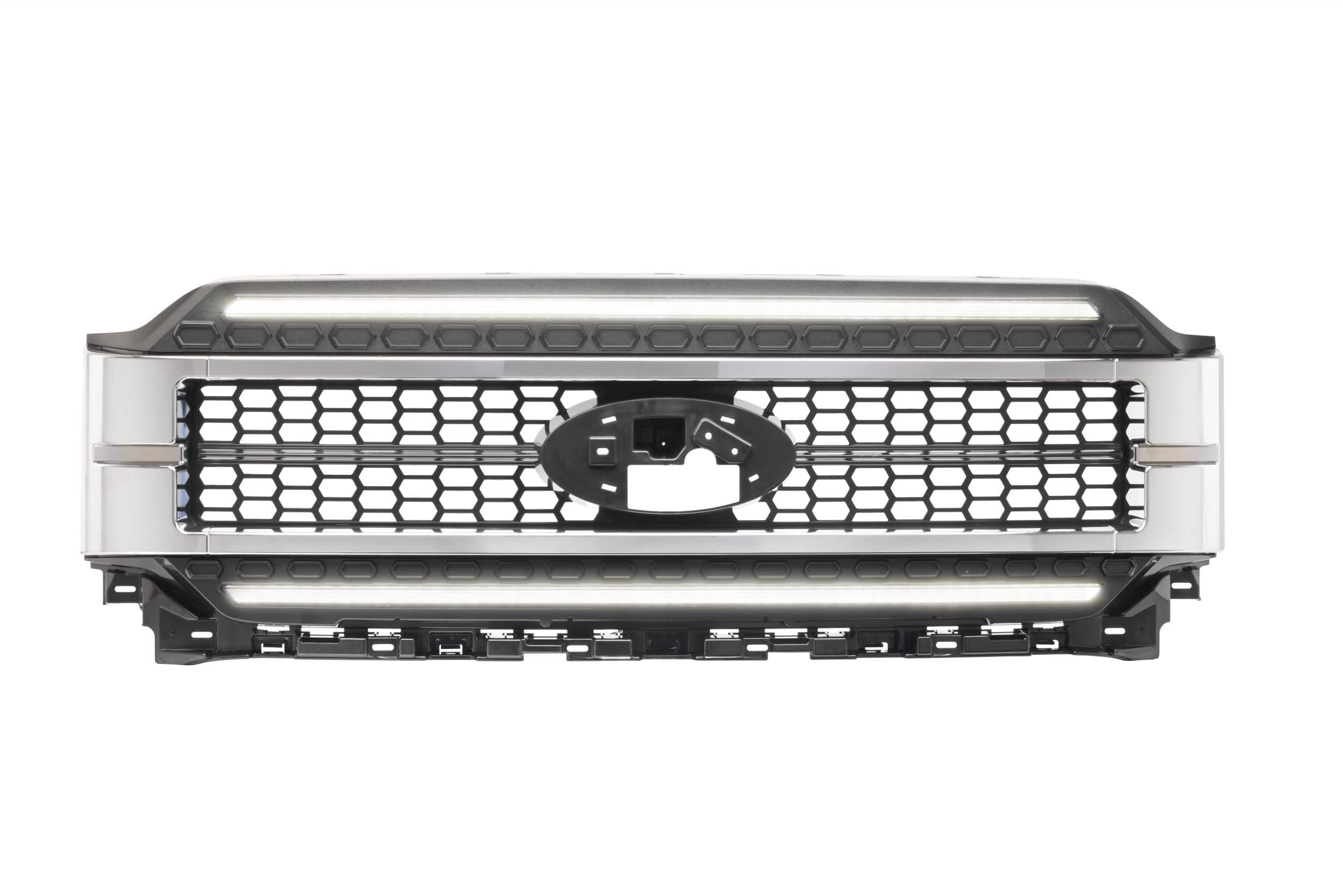 XBG LED Grille: Ford F-150 (21-23 / Chrome / White DRL)