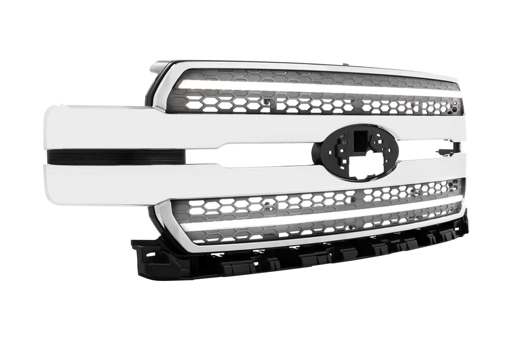 XBG LED Grille: Ford F-150 (18-20 / Chrome / White DRL)