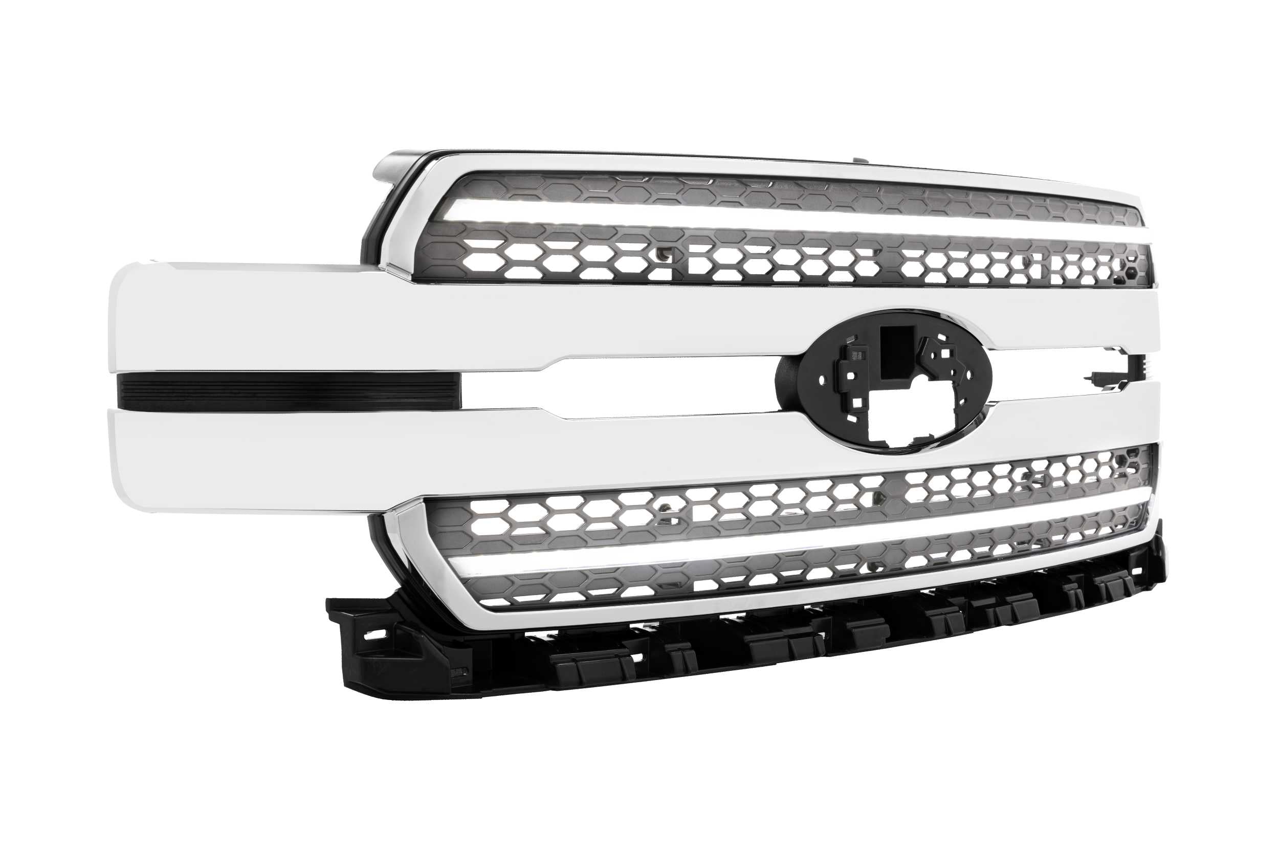 XBG LED Grille: Ford F-150 (18-20 / Chrome / White DRL)