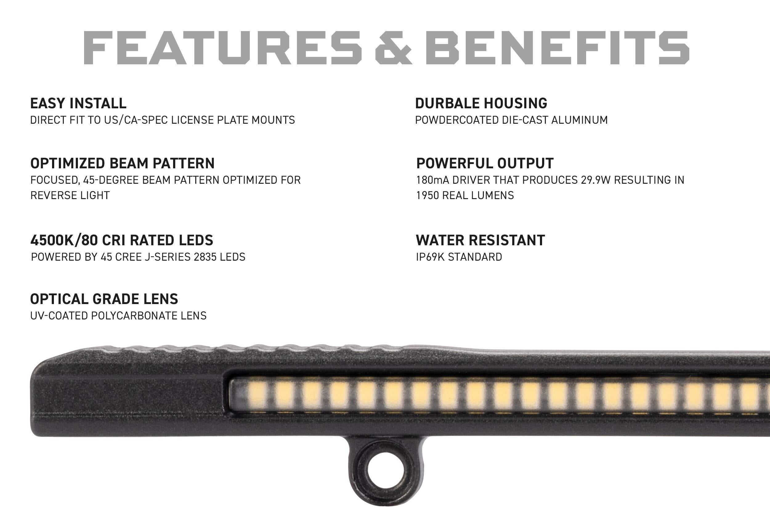 Reverse Light: Backup Light Boost Bar