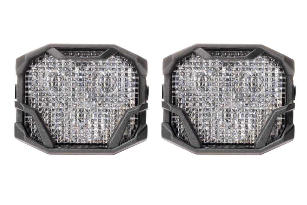 Morimoto 4Banger 2.0 NCS LED Pods (Flood / White / Set)