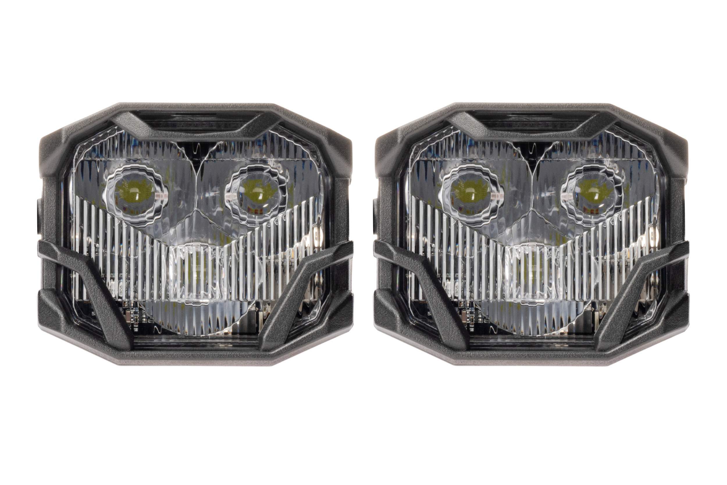 Morimoto 4Banger 2.0 HXB LED Pods (Combo / White / Set)