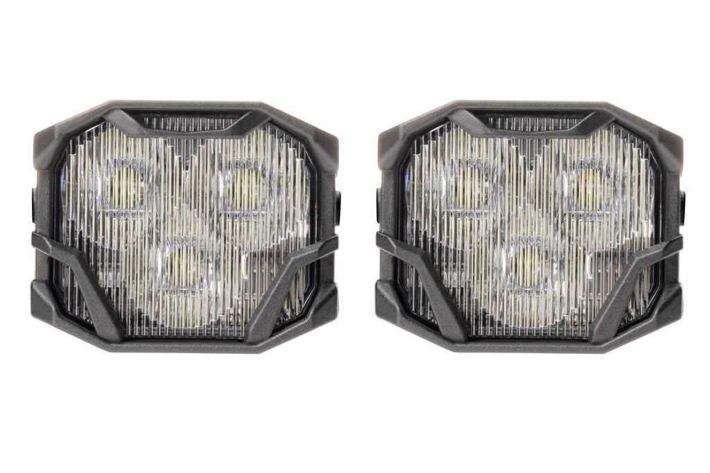 Morimoto 4Banger 2.0 HXB LED Pods (SAE Wide / White / Set)