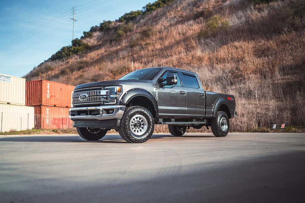 XB LED Headlights: Ford Super Duty (17-19 / White DRL / Set)