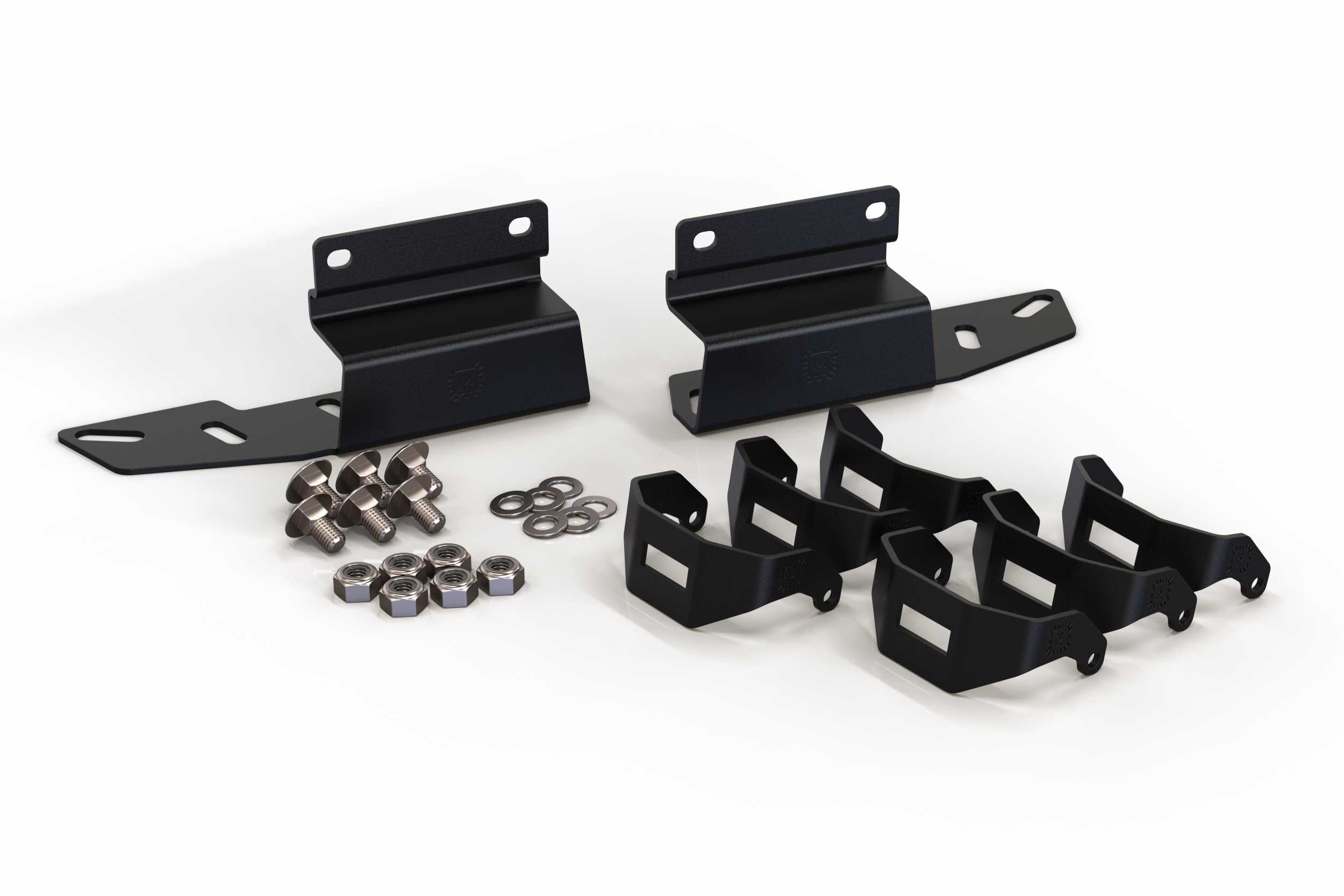 4Banger Triple Fog Kit: 10-14 Raptor (brackets and harness)