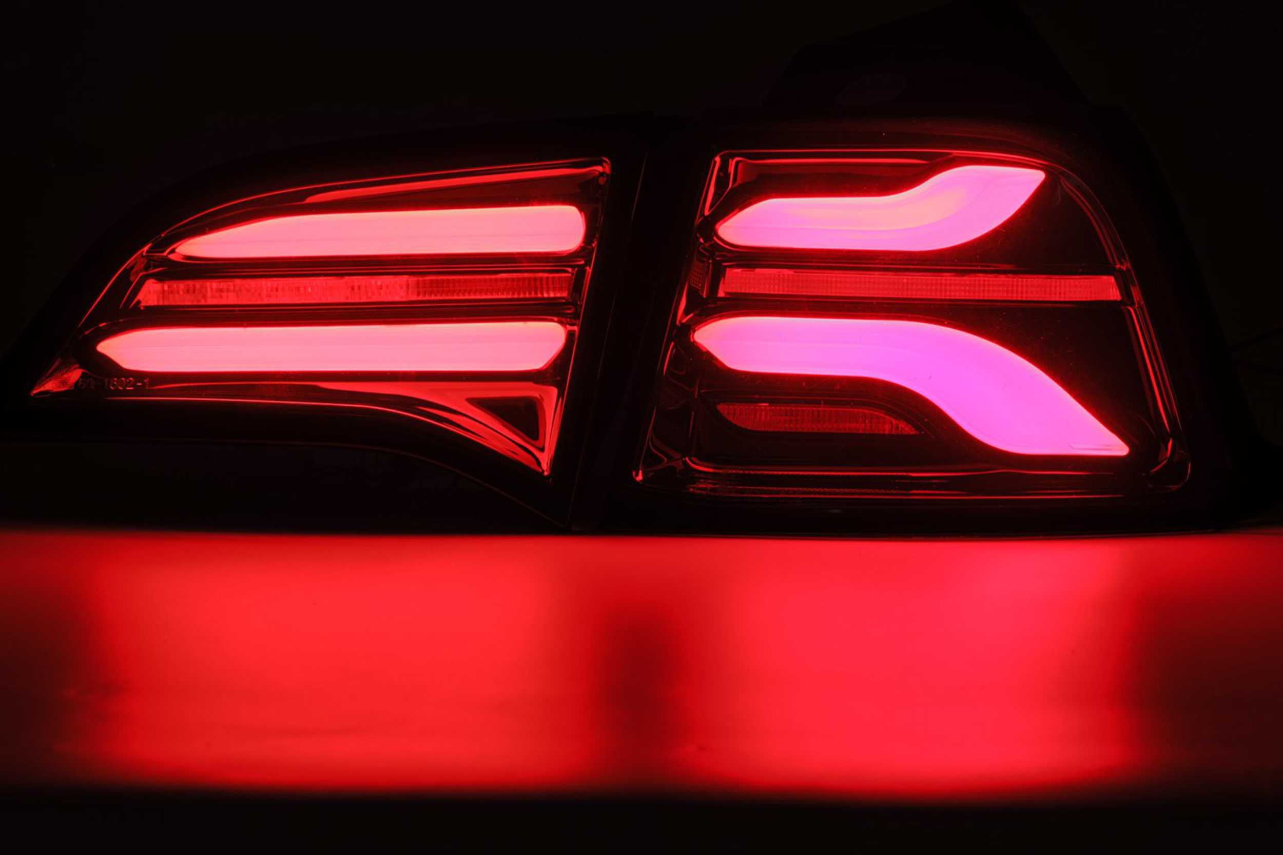 ARex Pro LED Tail Lights: Tesla Model 3 (17-22) / Model Y (w/ Red Turn Signals) (20-22) - Red