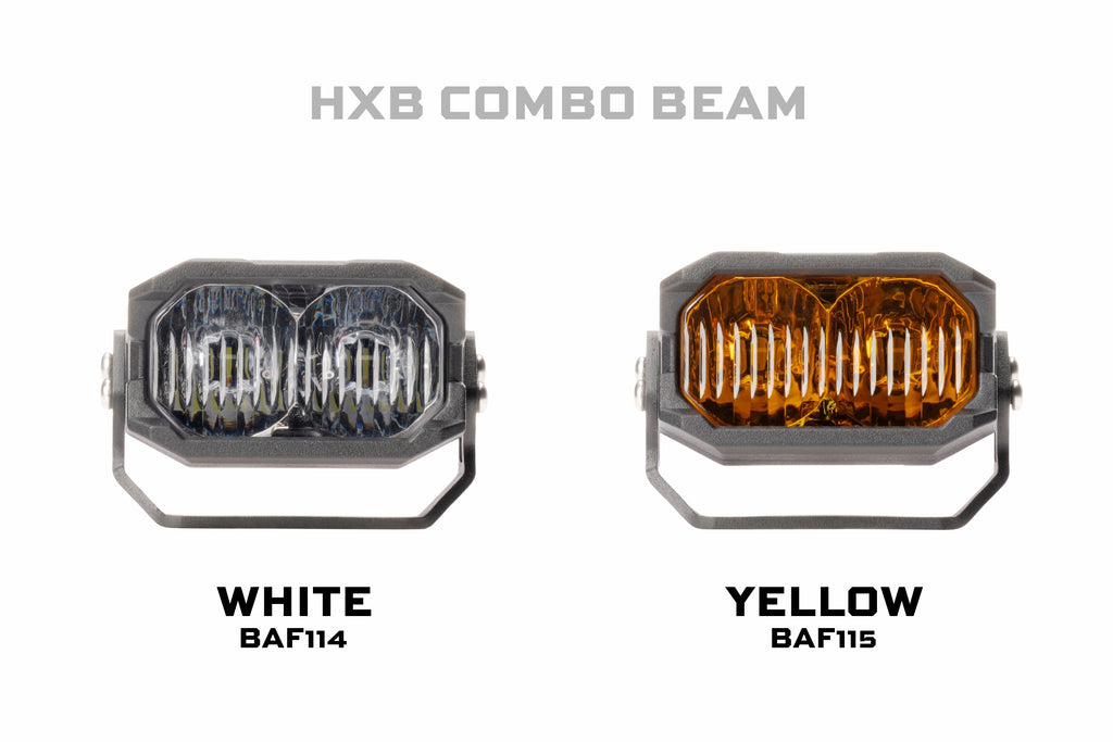 Morimoto 2Banger HXB LED Pods (Combo / White / Set)