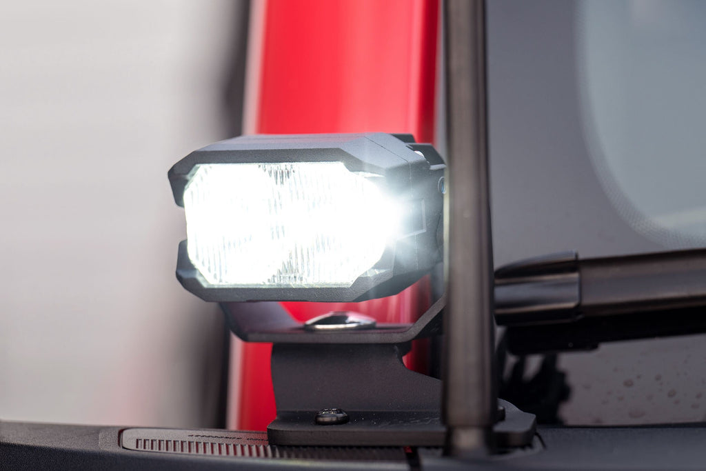 Morimoto 2Banger HXB LED Pods (Combo / Yellow / Set)