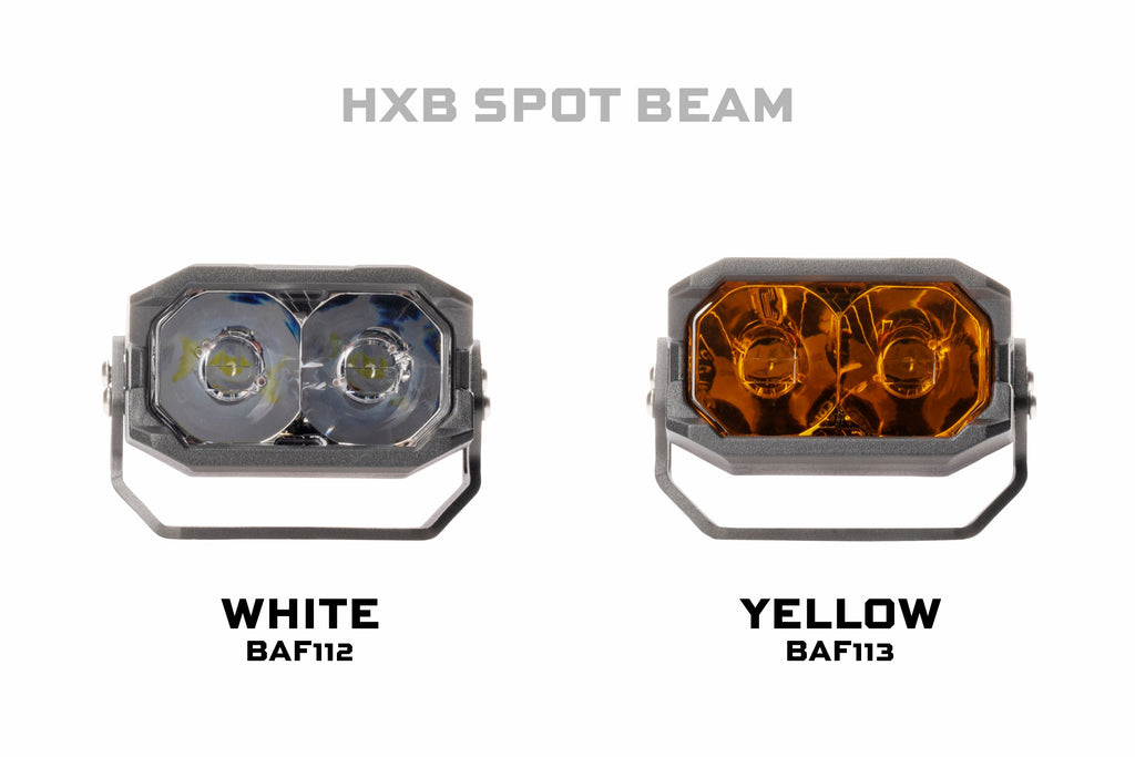 Morimoto 2Banger NCS LED Pods (Spot / White / Set)