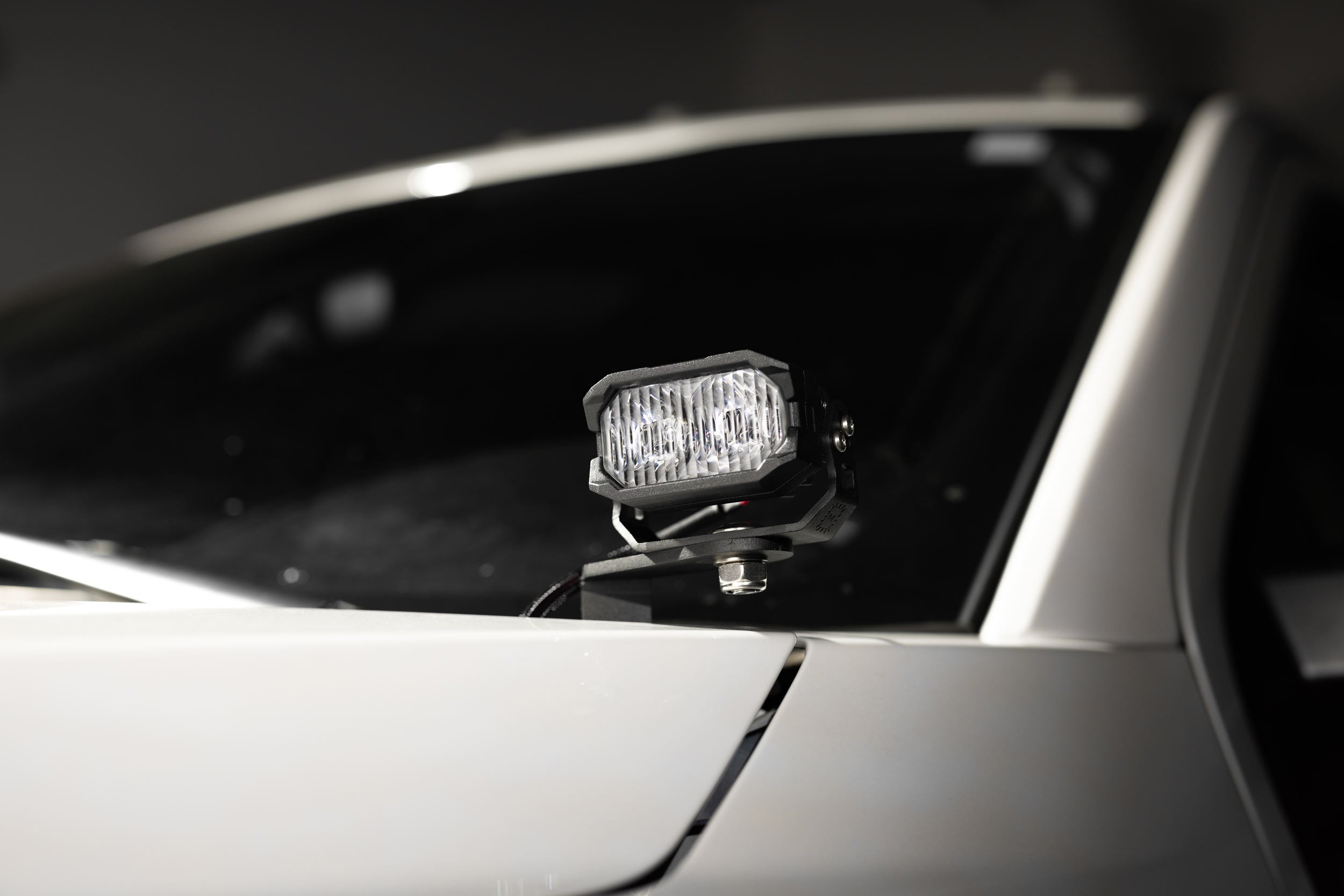 Morimoto 2Banger Ditch Light Kit: 17-22 Super Duty (NCS White SAE Wide Beam)