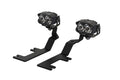 Morimoto 2Banger Ditch Light Kit: 14-18 Silverado 1500 (HXB White SAE Wide Beam)