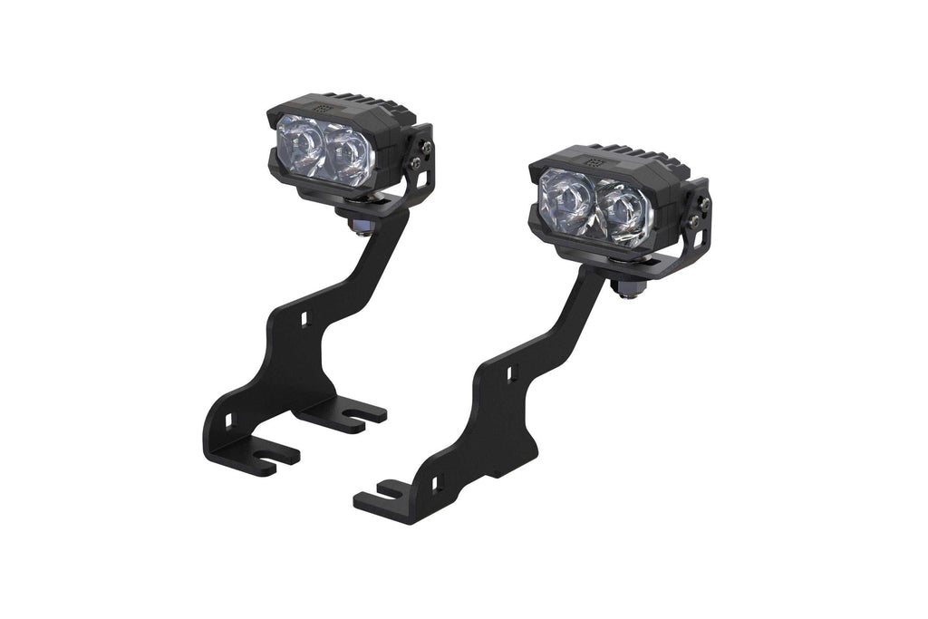 Morimoto 2Banger Ditch Light Kit: 09-14 F150 (HXB Yellow Combo Beam)