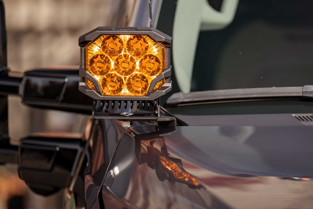 Morimoto BigBanger Ditch Light Kit: 11-16 Super Duty (HXB White Spot Beam)