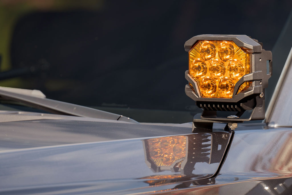 Morimoto BigBanger Ditch Light Kit: 07-13 Sierra (HXB White Spot Beam)