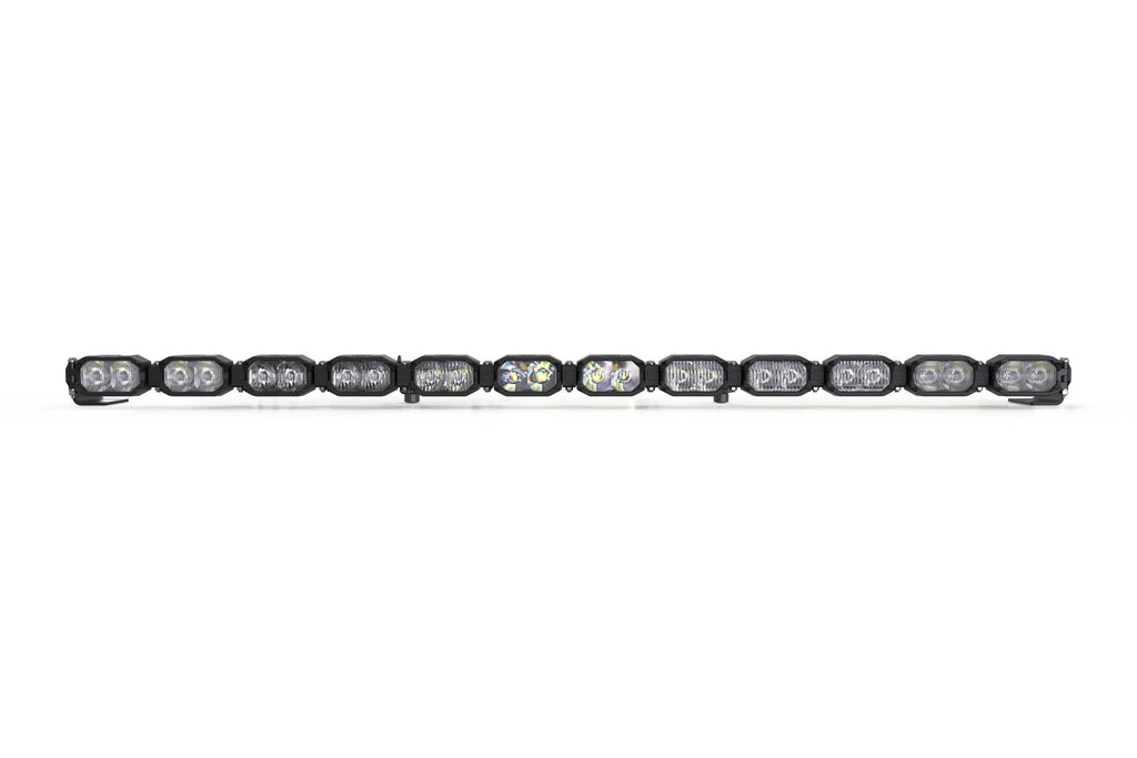 Single-Row BangerBar: (12 Pod / 47") (NCS Power - White/Yellow)