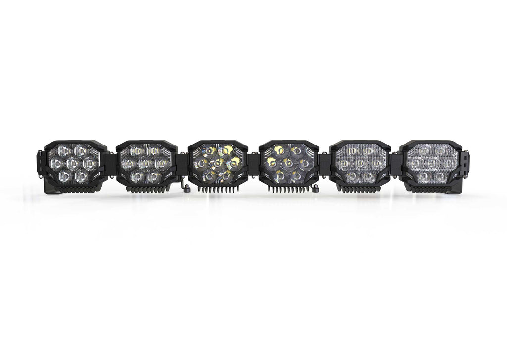 Triple-Row BangerBar: (6 Pod / 43") (NCS Power - White/Yellow)