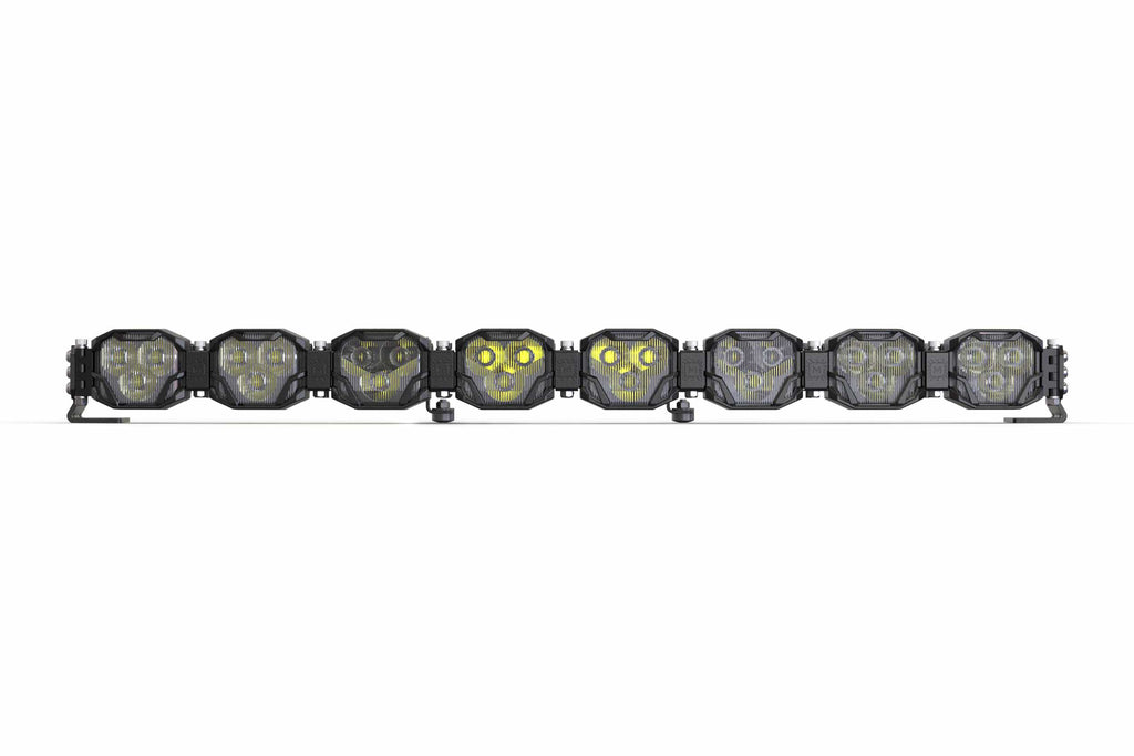 Double-Row BangerBar: (8 Pod / 32.5") (NCS Power - White)