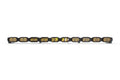 Single-Row BangerBar: (10 Pod / 40") (NCS Power - Yellow)