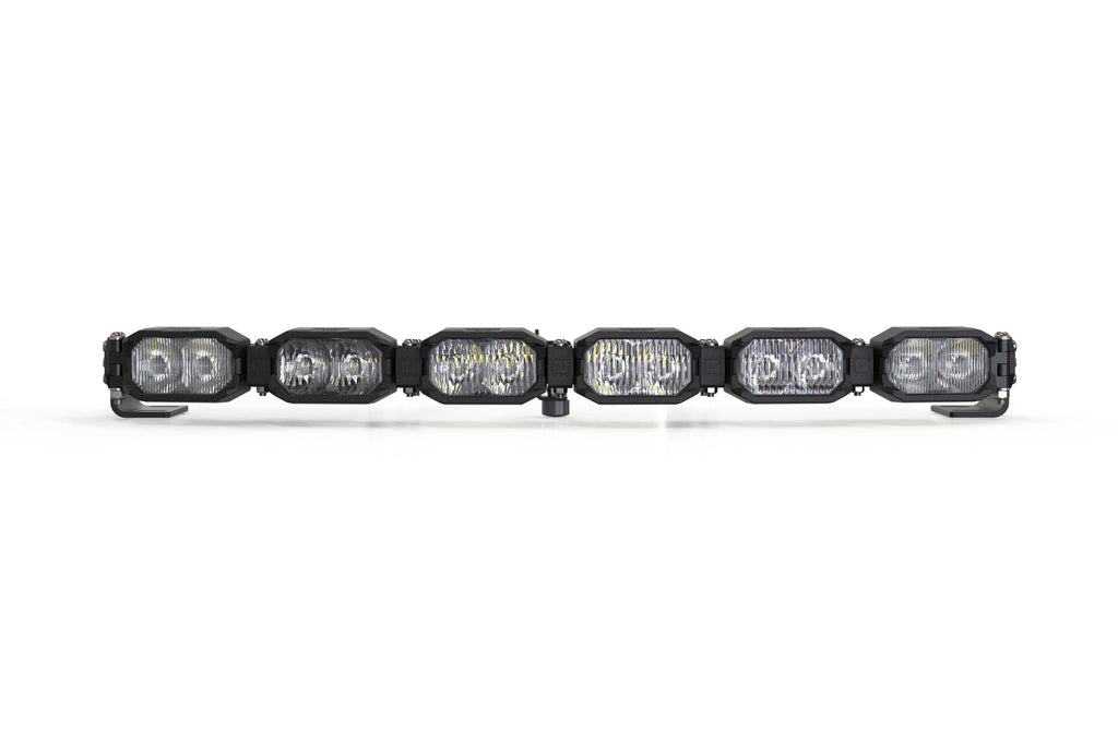 Single-Row BangerBar: (6 Pod / 24") (HXB Power - White)