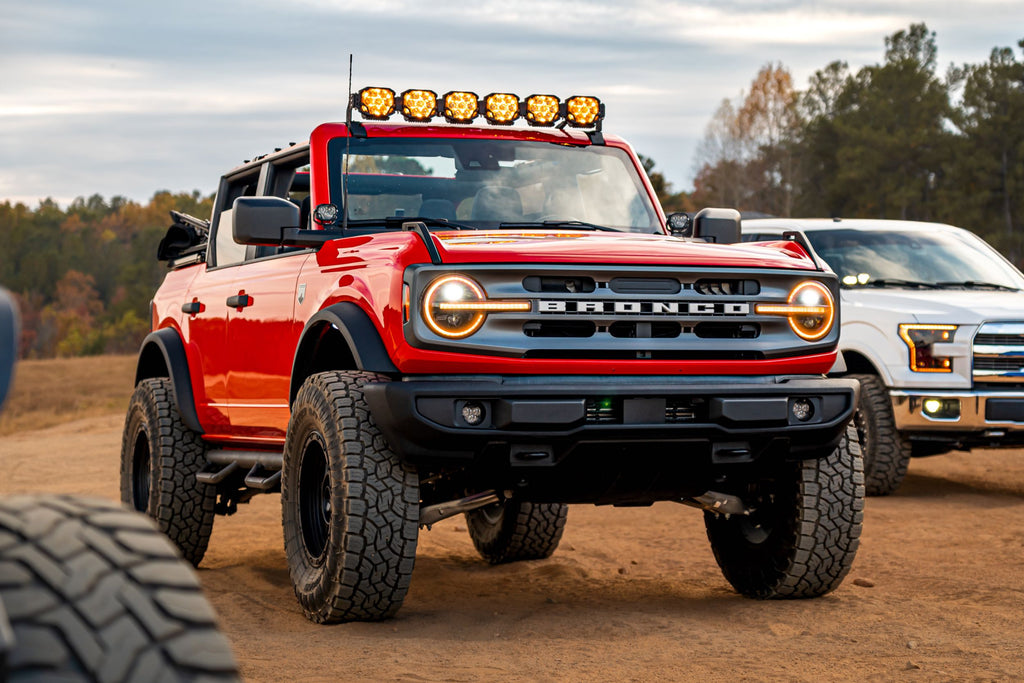Triple-Row BangerBar: (6 Pod / 43") (NCS Power - Yellow)