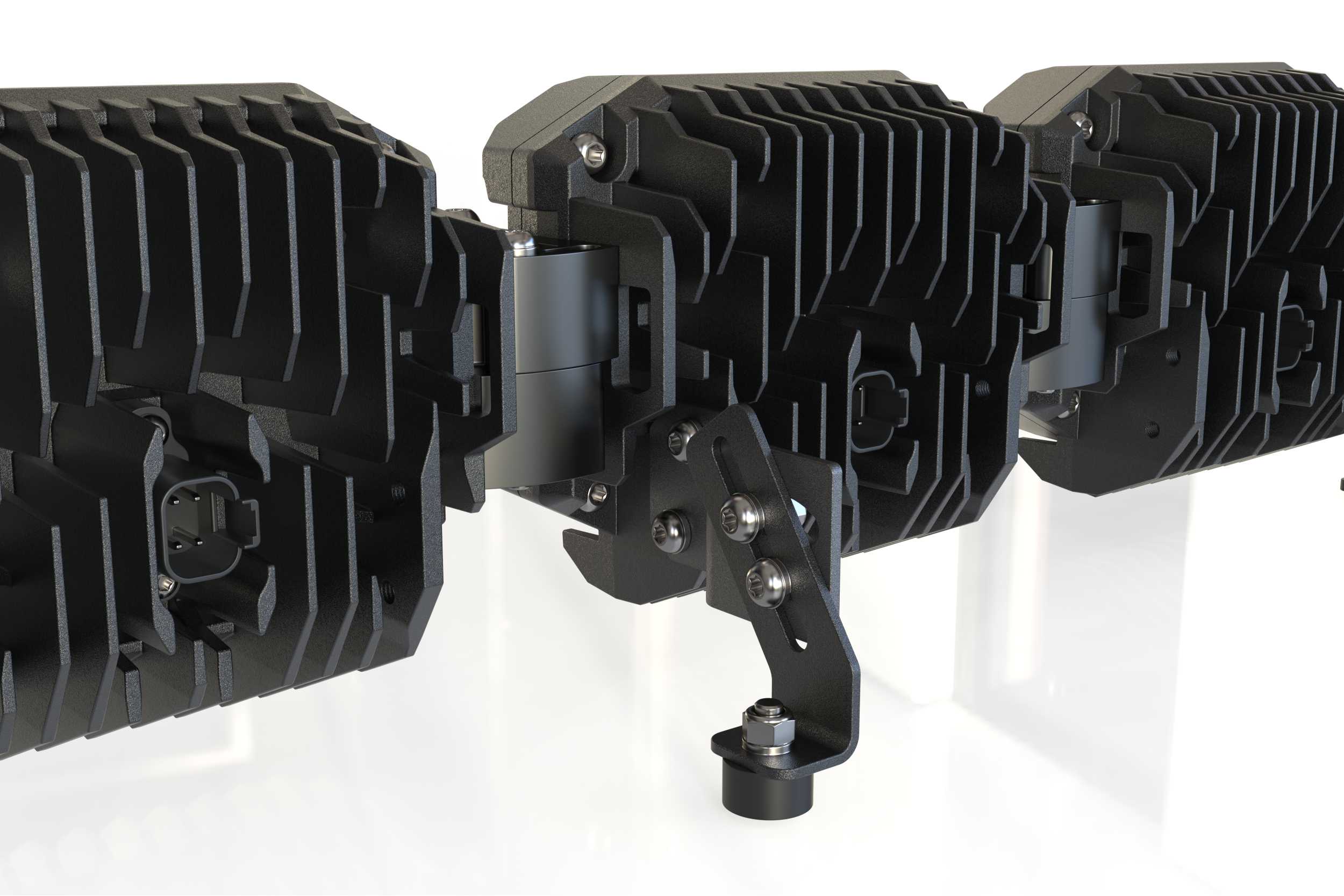 Triple-Row BangerBar: (7 Pod / 50.5") (NCS Power - White)