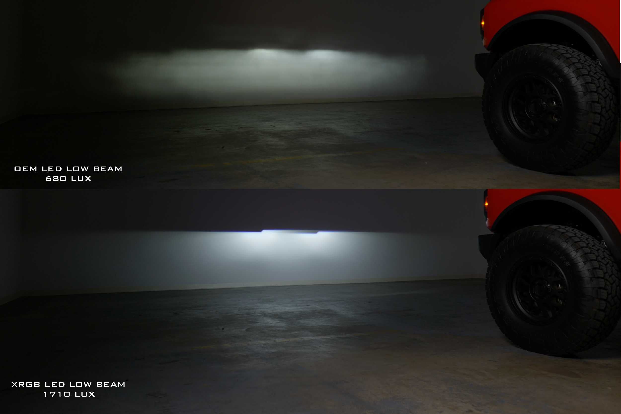 XRGB LED Headlights: 2021+ Ford Bronco (Set)
