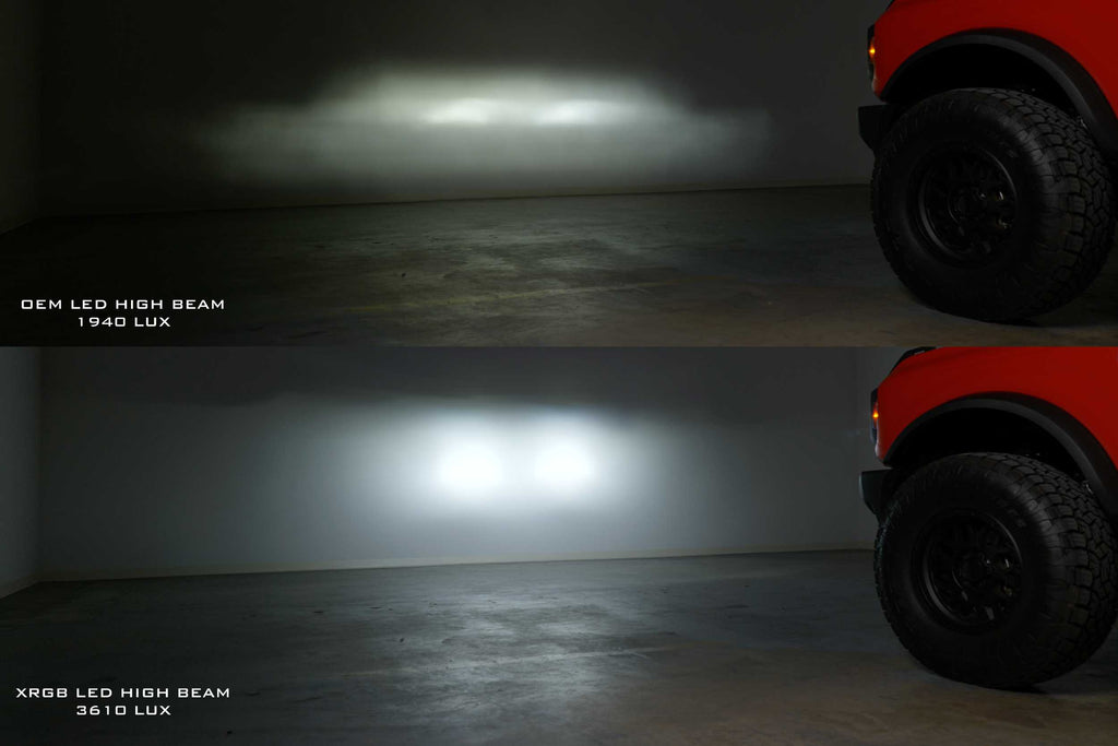 XRGB LED Headlights: 2021+ Ford Bronco (Set)