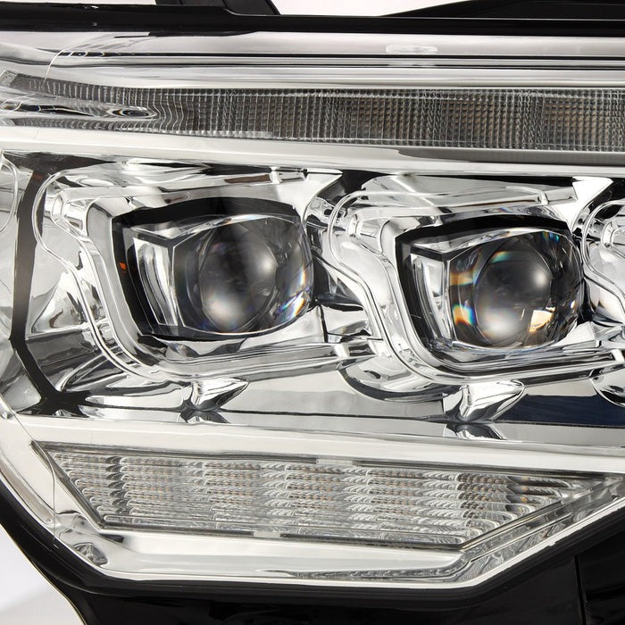 AlphaRex (NOVA-Series) (14-20) Toyota 4Runner G2 Projector Headlights - Chrome