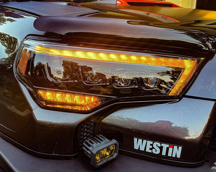 AlphaRex (NOVA-Series) (14-20) Toyota 4Runner G2 Projector Headlights - Chrome