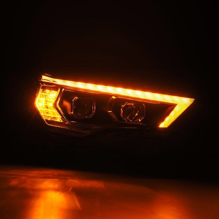 AlphaRex (LUXX-Series) (14-20) Toyota 4Runner G2 Projector Headlights - Black