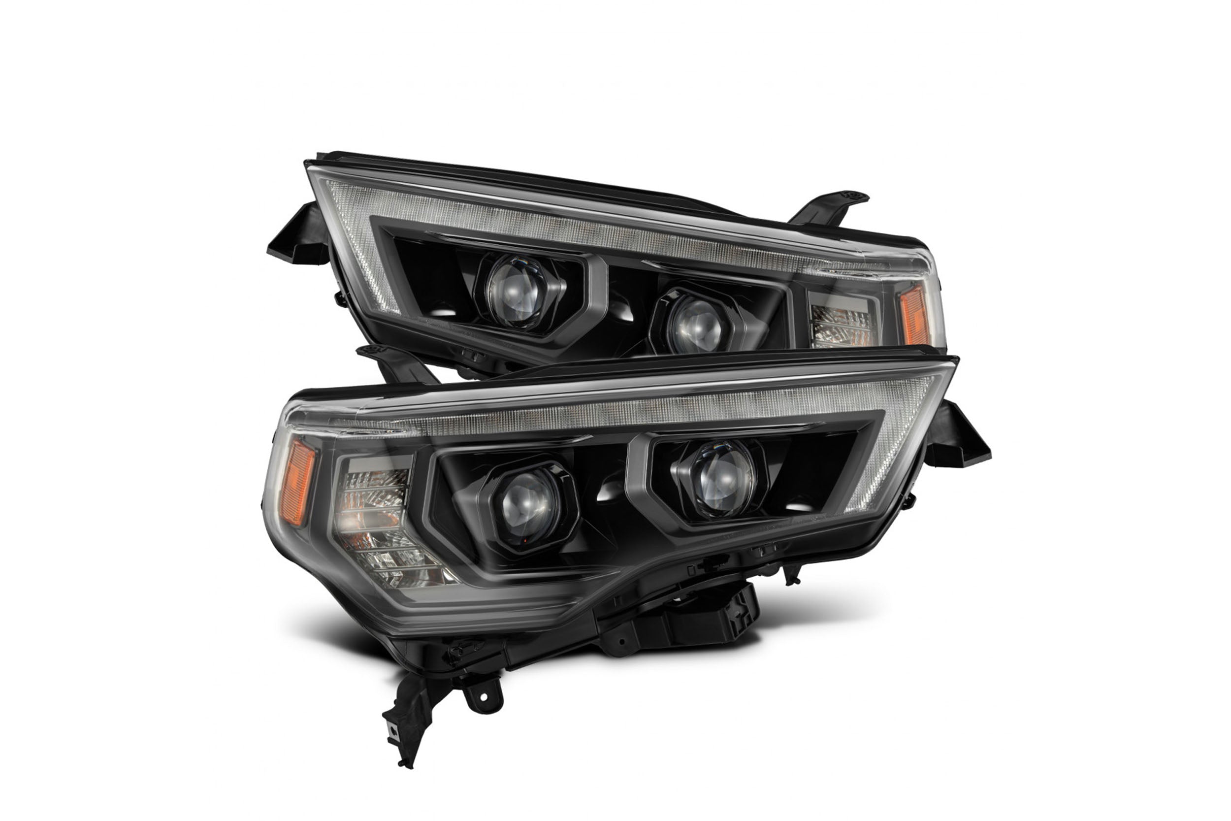 AlphaRex (LUXX-Series) (14-20) Toyota 4Runner G2 Projector Headlights - Alpha-Black