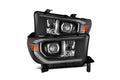 AlphaRex (LUXX-Series) (07-13) Toyota Tundra LED G2 Projector Headlights - Black