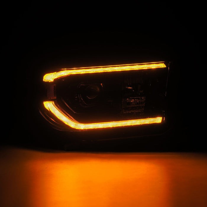 AlphaRex (LUXX-Series) (07-13) Toyota Tundra LED G2 Projector Headlights - Black