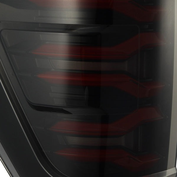 AlphaRex (LUXX-Series) (21-22) Ford F150 LED Tail Lights - Black-Red