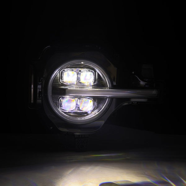 AlphaRex (NOVA-Series) (21+) Ford Bronco Projector Headlights - Black