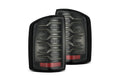 AlphaRex (LUXX-Series) (14-18) GMC Sierra LED Tail Lights - Alpha Black