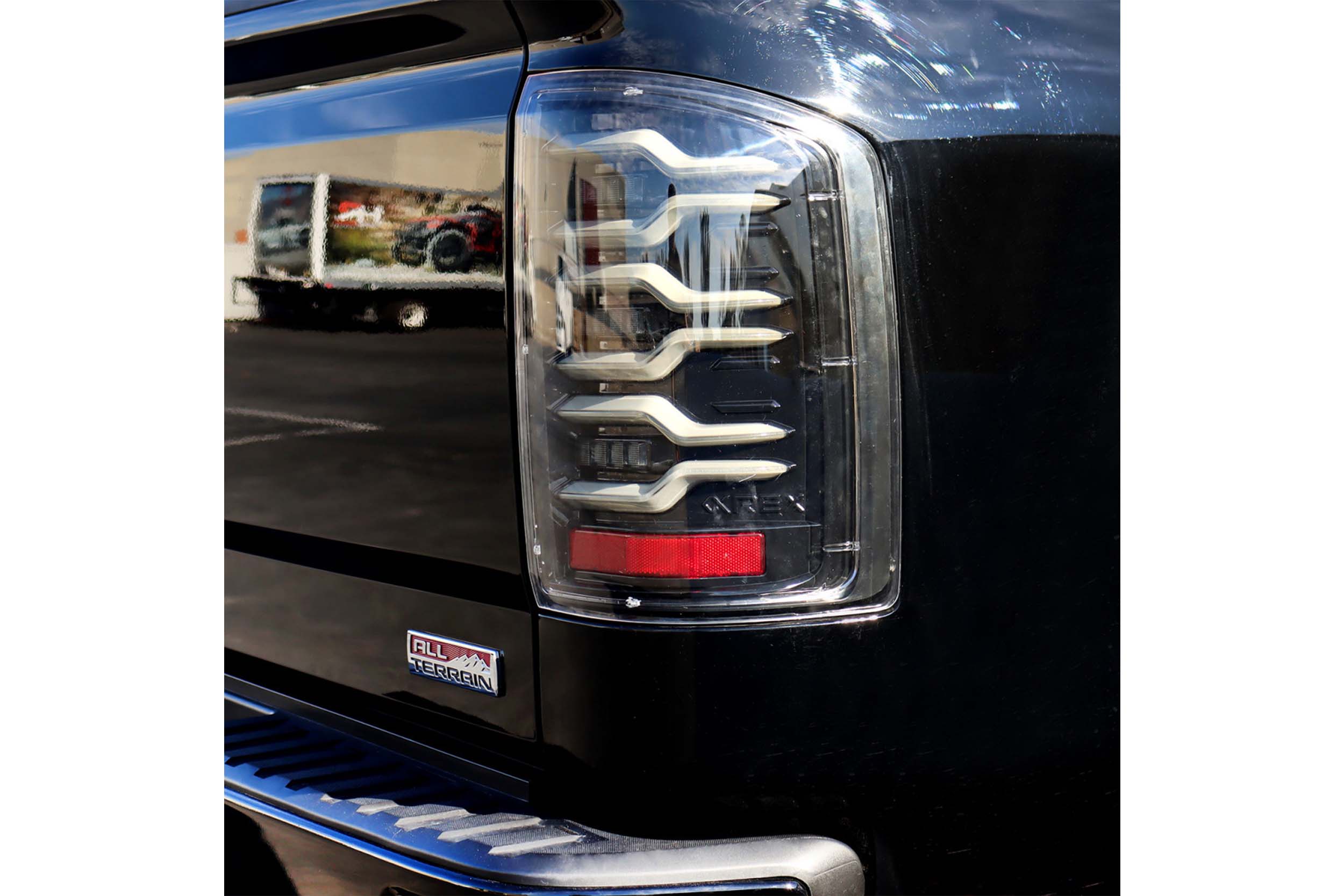 AlphaRex (LUXX-Series) (14-18) GMC Sierra LED Tail Lights -Black