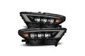 AlphaRex (NOVA-Series) (15-17) Ford Mustang Projector Headlights - Black