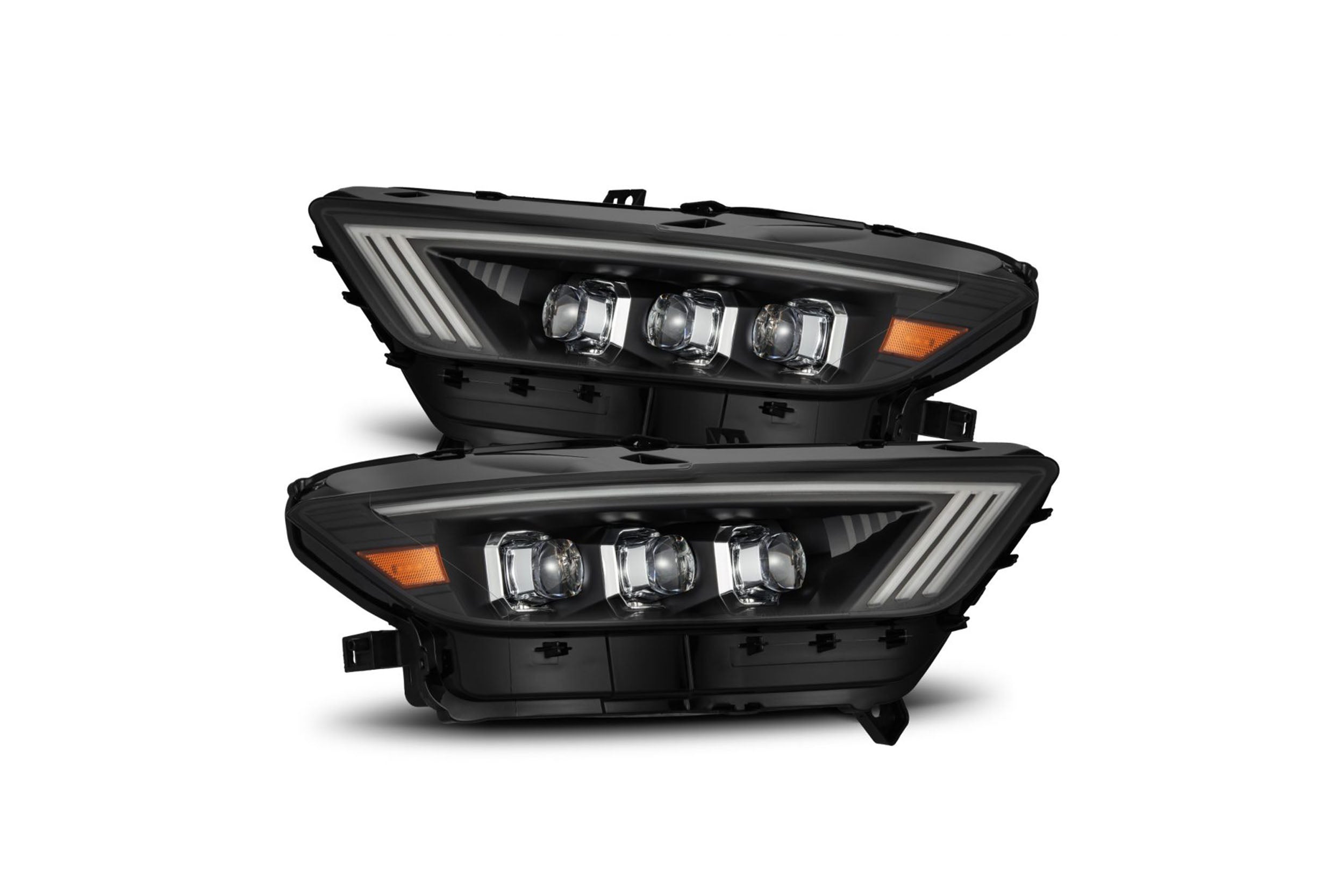 AlphaRex (NOVA-Series) (15-17) Ford Mustang Projector Headlights - Black