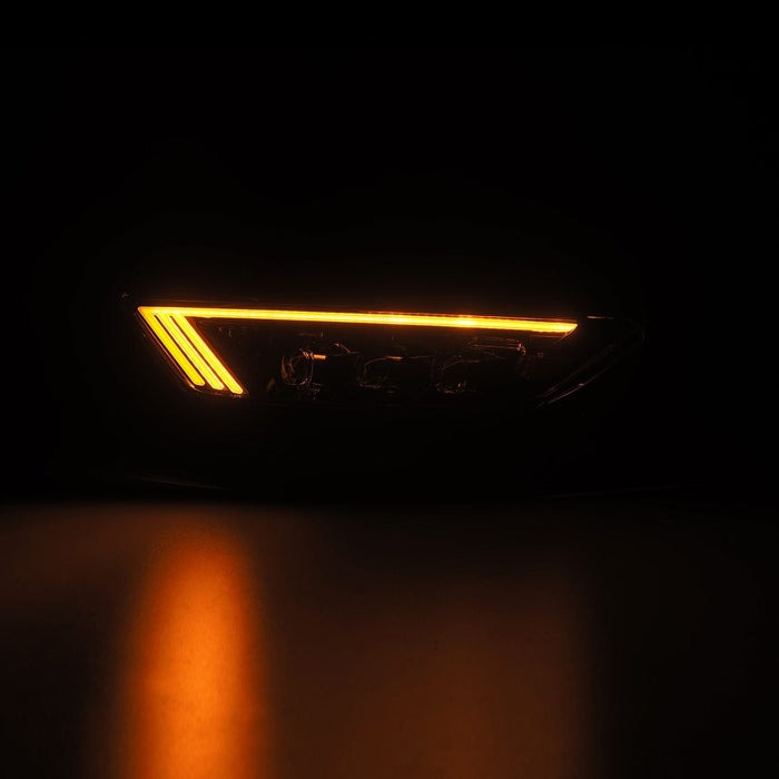 AlphaRex (NOVA-Series) (15-17) Ford Mustang Projector Headlights - Black
