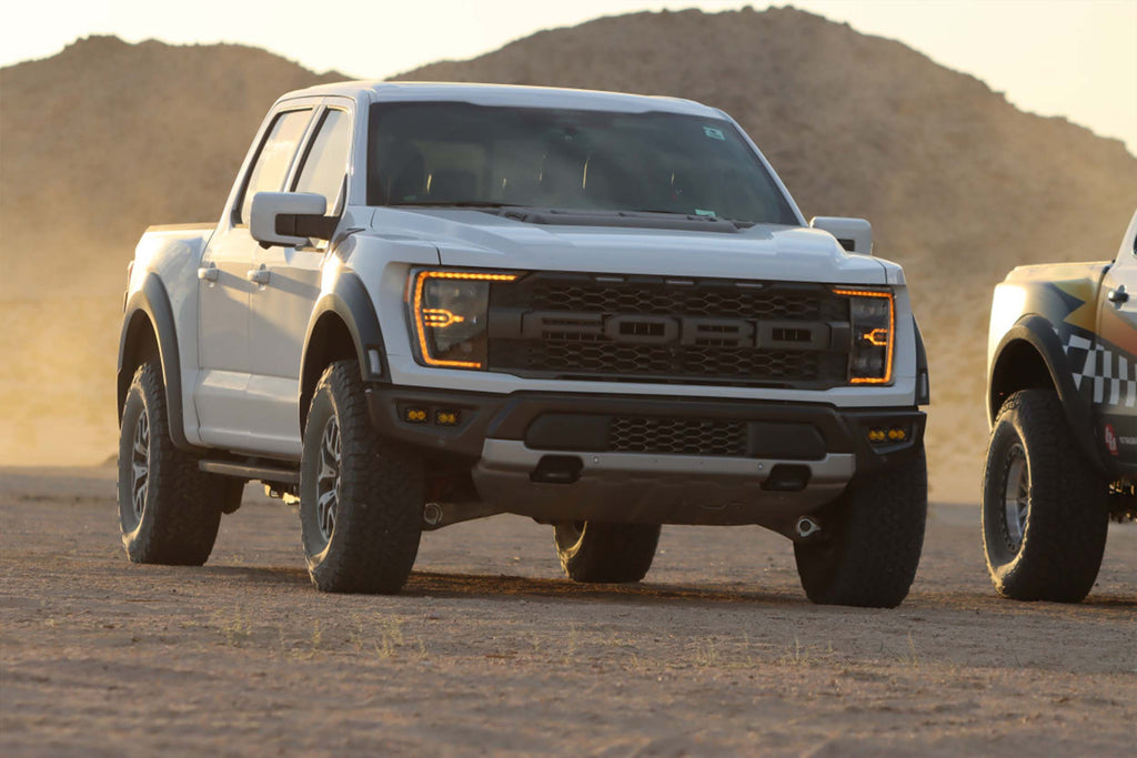 AlphaRex (NOVA-Series) (21-23) Ford F150 LED Projector Headlights - Alpha-Black