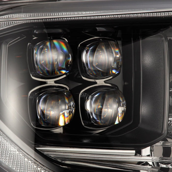 AlphaRex (Nova-Series) (14-21) Toyota Tundra LED Projector Headlights - Alpha Black