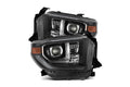 AlphaRex (PRO-Series G2) (14-21) Toyota Tundra Projector Headlights - Black