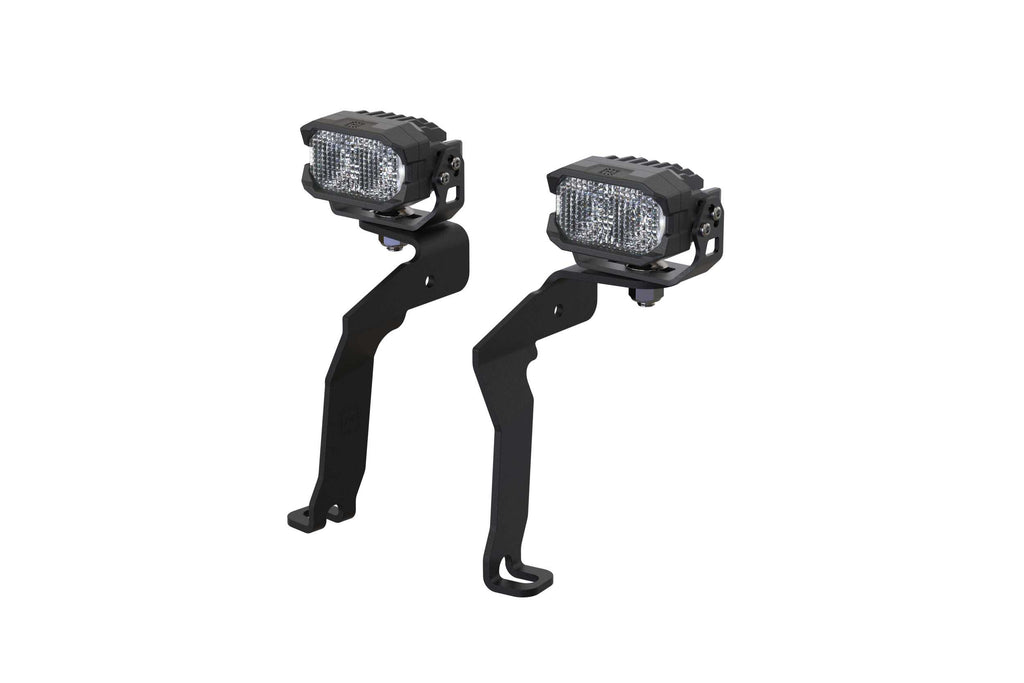 Morimoto 2Banger Ditch Light Kit: 21+ F150 (NCS Yellow Combo Beam)