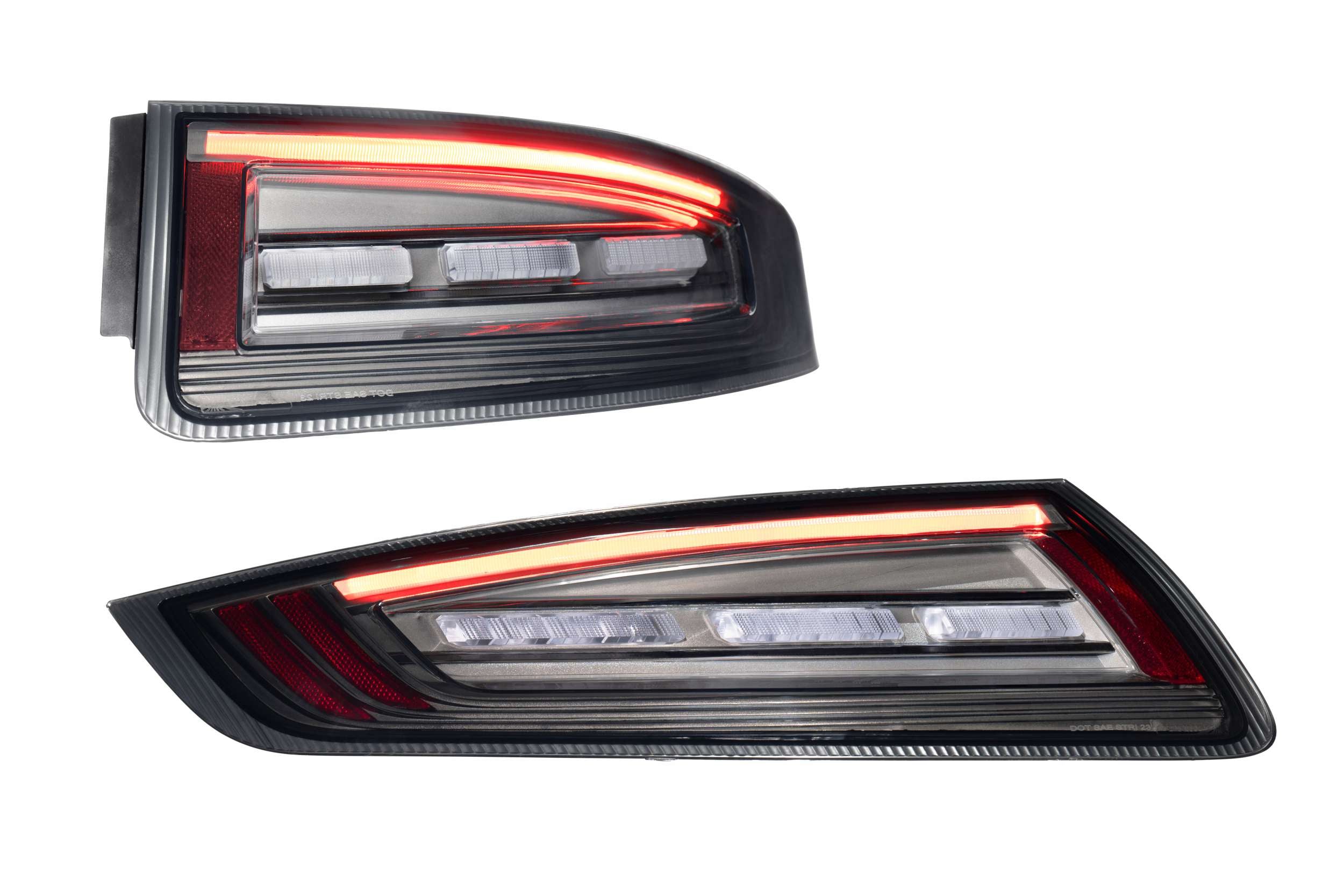 XB LED Tail Lights: Porsche 911 997.1 (05-08 / Smoked Lens / Set)