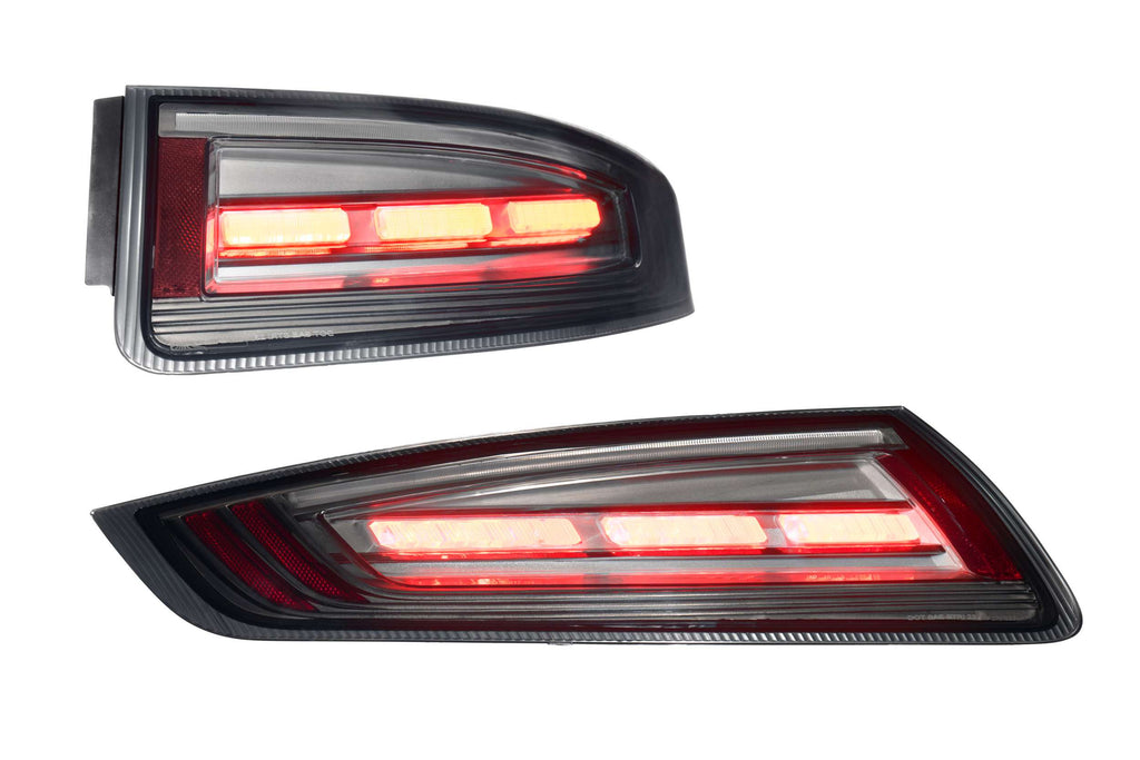 XB LED Tail Lights: Porsche 911 997.1 (05-08 / Smoked Lens / Set)