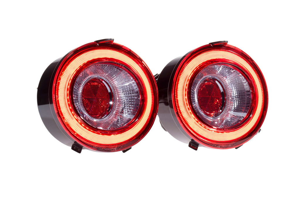 XB LED Tail Lights: Corvette C6 (05-13 / Red Lens / Set)