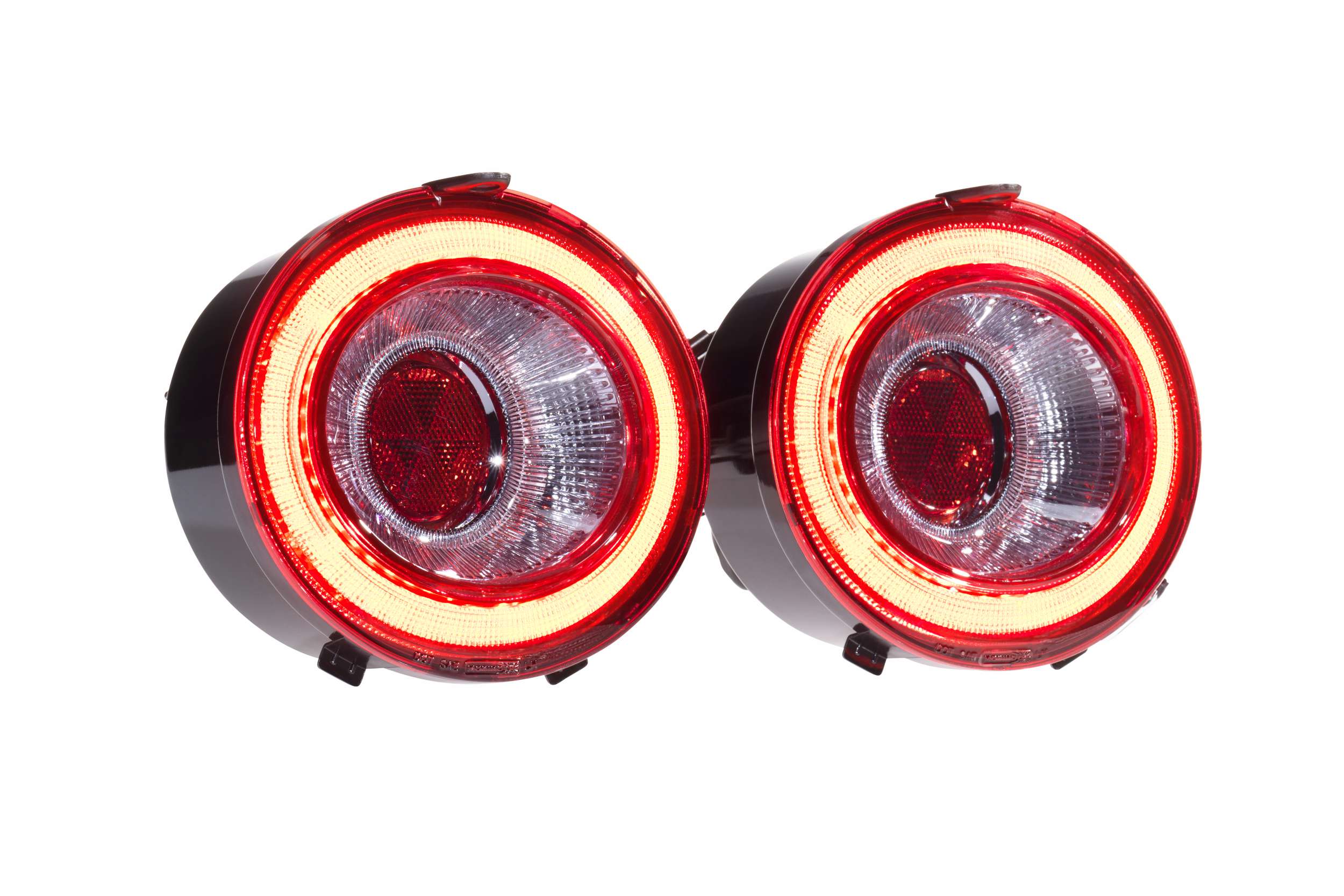 XB LED Tail Lights: Corvette C6 (05-13 / Red Lens / Set)